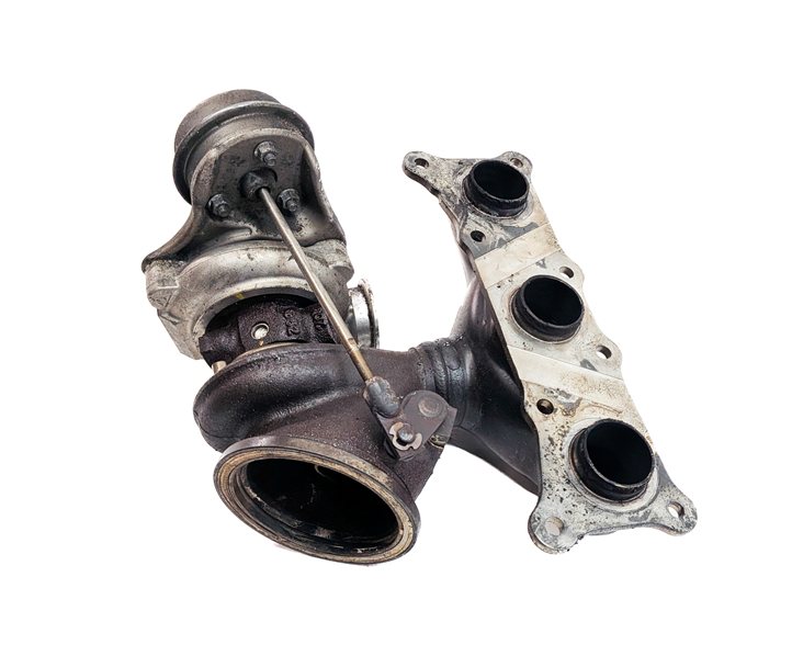 Thumbnail 8: 2008-2010 BMW X6 (E71) 3.0L xDRIVE 35i TWIN TURBO FRONT TURBOCHARGER ASSEMBLY