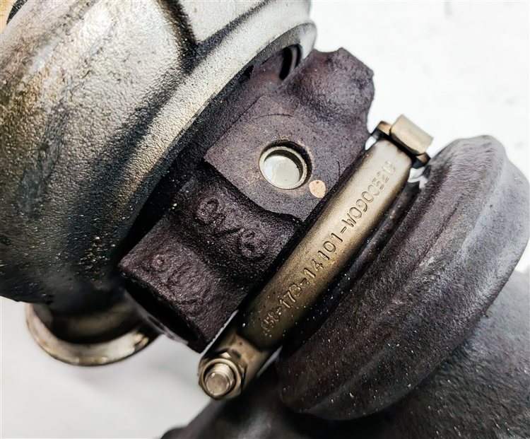 Thumbnail 12: 2008-2010 BMW X6 (E71) 3.0L xDRIVE 35i TWIN TURBO REAR TURBOCHARGER ASSEMBLY