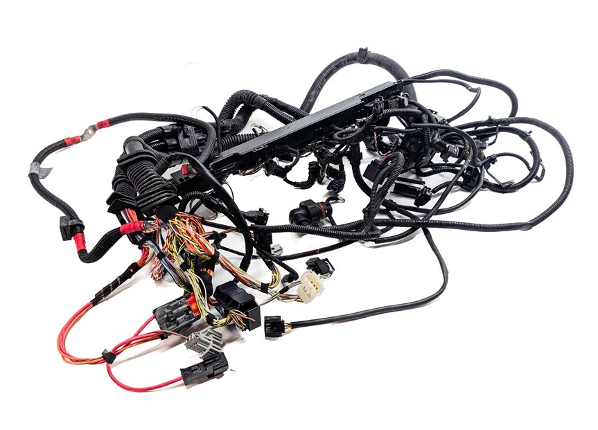 2010 BMW X6 (E71) 3.0L (N54) TWIN TURBO ENGINE MOTOR WIRE WIRING HARNESS LOOM