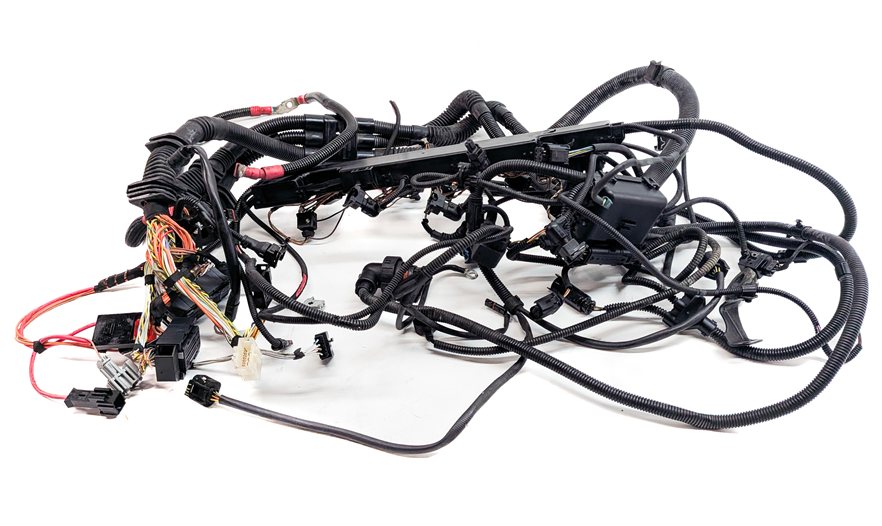 Thumbnail 2: 2010 BMW X6 (E71) 3.0L (N54) TWIN TURBO ENGINE MOTOR WIRE WIRING HARNESS LOOM