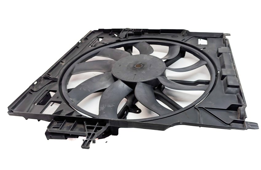 Thumbnail 4: 2009-2014 BMW X5 X6 (E70 E71) 3.0L N55 TURBO / 3.0L DIESEL COOLING FAN 850 WATT