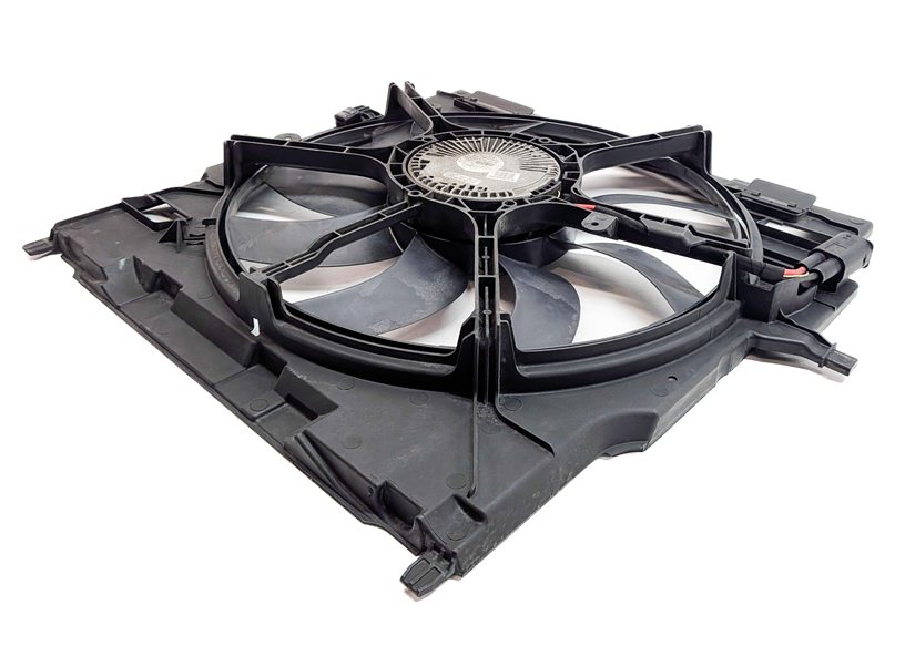 Thumbnail 6: 2009-2014 BMW X5 X6 (E70 E71) 3.0L N55 TURBO / 3.0L DIESEL COOLING FAN 850 WATT