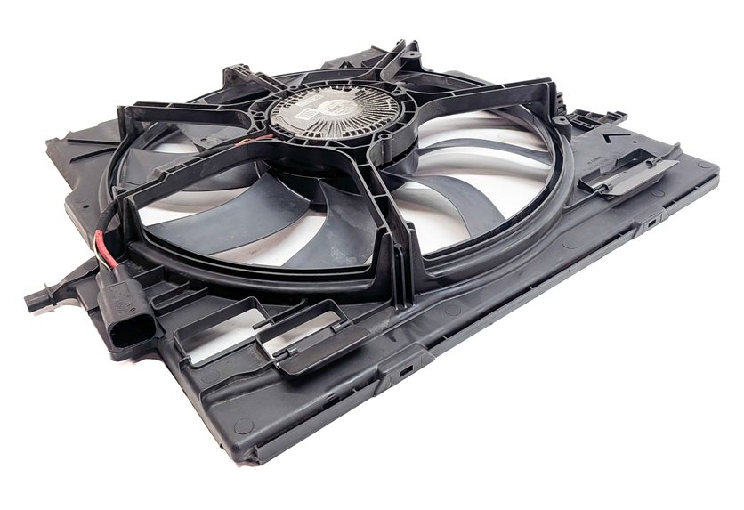 Thumbnail 7: 2009-2014 BMW X5 X6 (E70 E71) 3.0L N55 TURBO / 3.0L DIESEL COOLING FAN 850 WATT