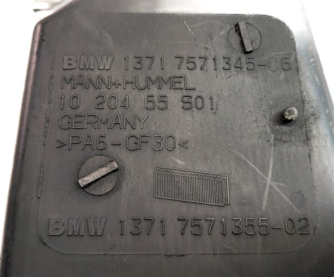 Thumbnail 9: 2008-2010 BMW X6 E71 3.0L TWIN TURBO ENGINE AIR INTAKE FILTER CLEANER BOX
