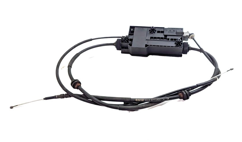 2010 BMW X6 (E71) EMERGENCY ELECTRONIC PARK PARKING BRAKE ACTUATOR w/CABLE