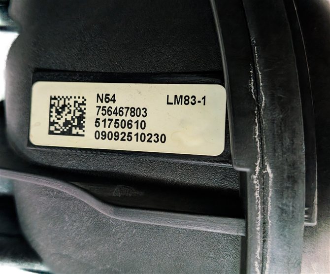 Thumbnail 8: 07-16 BMW 335i 535i X6 Z4 (E60 E71 E87 E89 E90) 3.0L N54 ENGINE INTAKE MANIFOLD