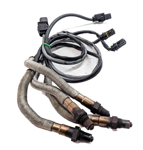2010 BMW X6 (E71) 3.0L (N54) ENGINE OXYGEN O2 LAMBDA PROBE WIRE SENSOR SET/4