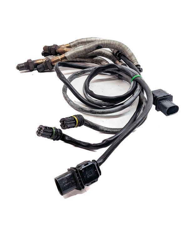 Thumbnail 3: 2010 BMW X6 (E71) 3.0L (N54) ENGINE OXYGEN O2 LAMBDA PROBE WIRE SENSOR SET/4