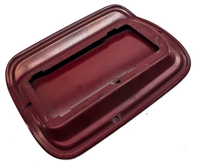 Thumbnail 4: 2008-2014 BMW X6 (E71) FUEL TANK DOOR LID COVER TRIM (Red)