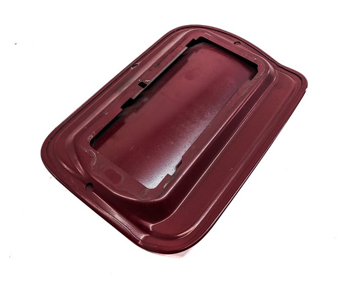 Thumbnail 6: 2008-2014 BMW X6 (E71) FUEL TANK DOOR LID COVER TRIM (Red)