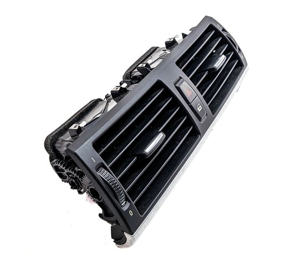 Thumbnail 6: 2010 BMW X6 (E71) FRONT CENTER DASH HEAT AIR AC DUAL VENT w/ HAZARD LOCK BUTTONS