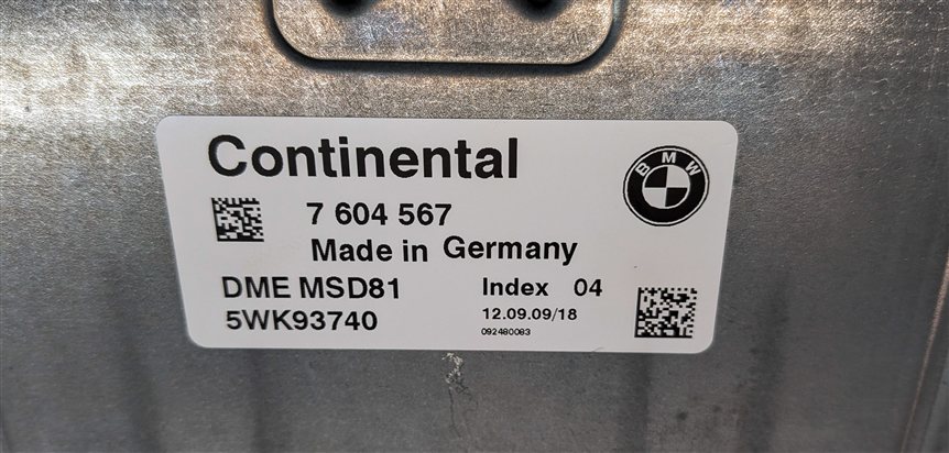 Thumbnail 20: 2010-2016 BMW 135i 335i 535i X6 Z4 MSD81 ECM ECU DME IGNITION MODULE KEY SET/4