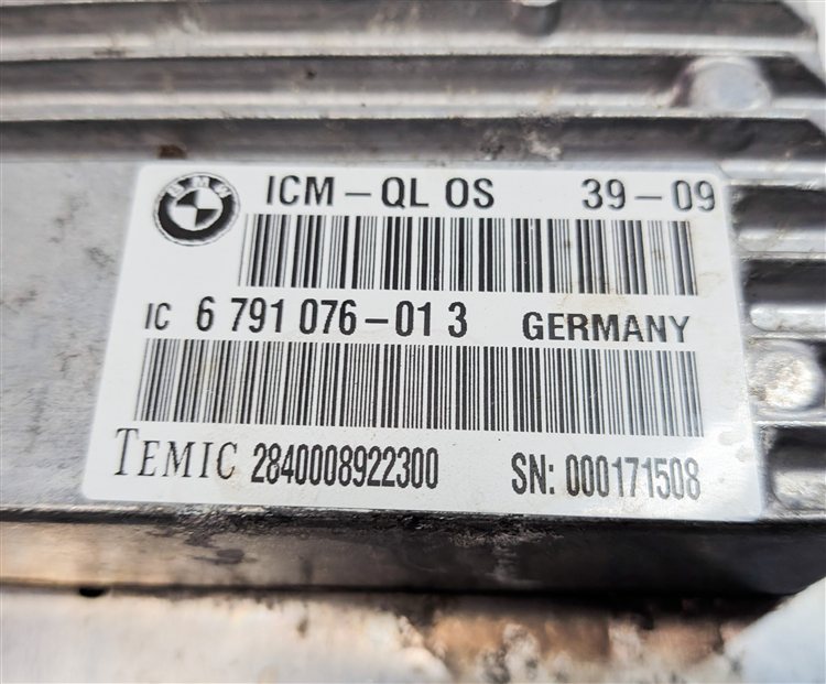 Thumbnail 6: 2008-2014 BMW X6 X6M ///M (E71) ICM INTEGRATED CHASSIS MANAGEMENT CONTROL MODULE