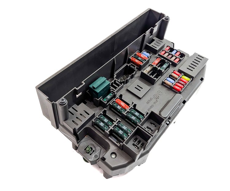 Thumbnail 3: 2010 BMW X6 (E71) 3.0L (N54) CABIN FUSE RELAY JUNCTION BOX PANEL
