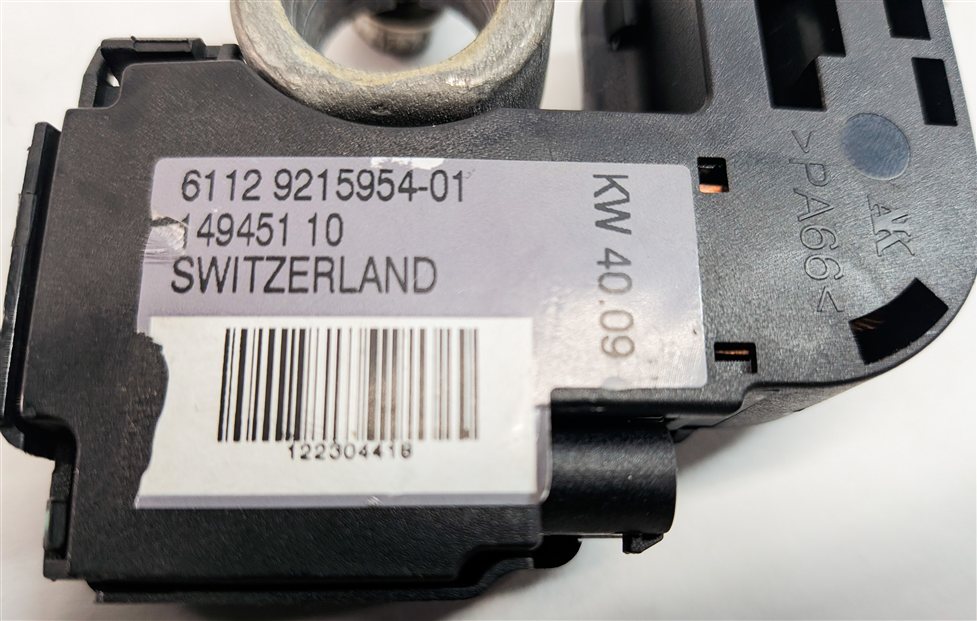 Thumbnail 9: 2010 BMW X6 (E71) 3.0L (N54) ENGINE NEGATIVE BATTERY TERMINAL WIRE CABLE
