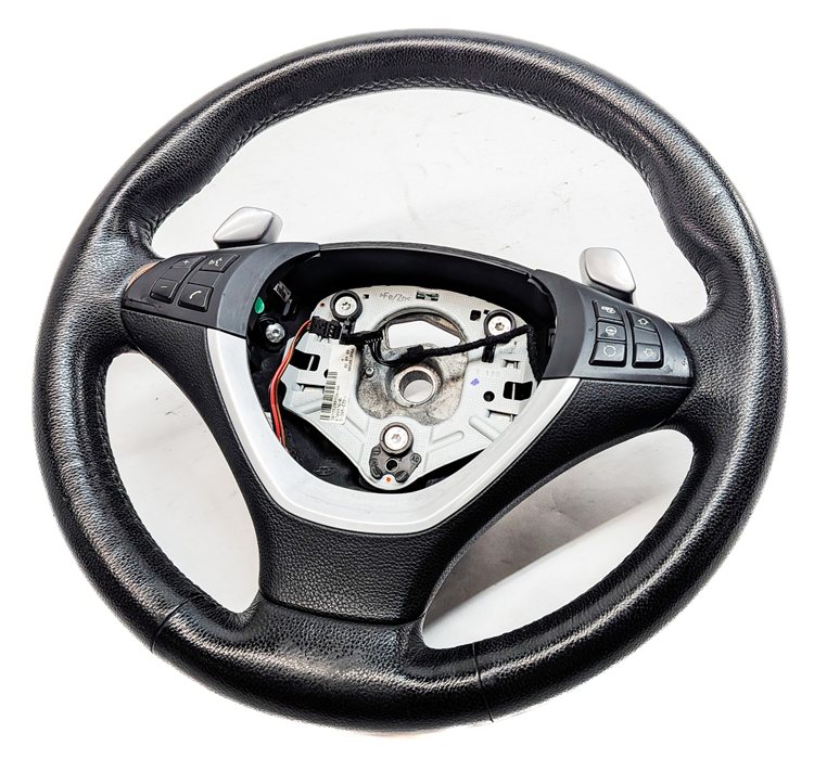 Thumbnail 2: 2008-2010 BMW X6 (E71) DRIVER HEATED STEERING WHEEL w/ PADDLE SHIFTERS (Black)