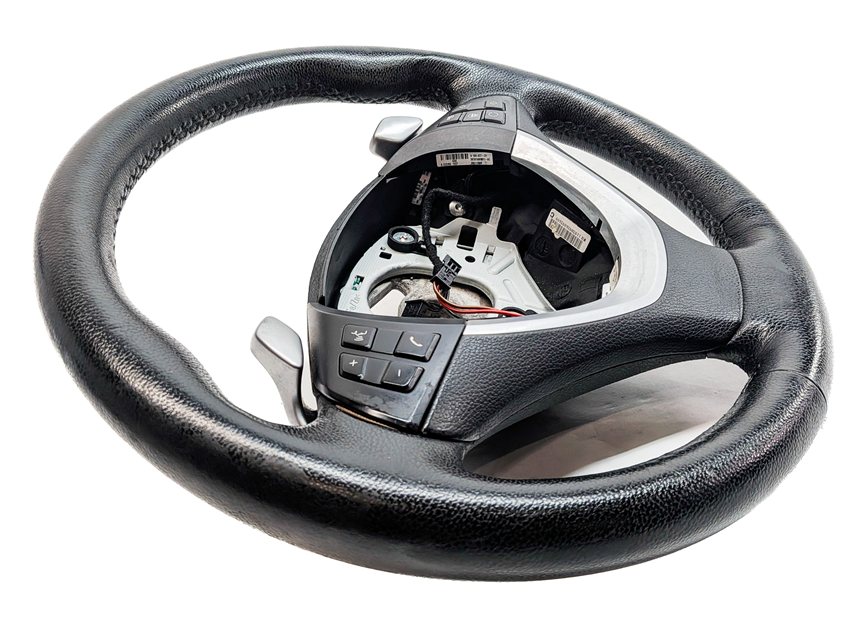 Thumbnail 3: 2008-2010 BMW X6 (E71) DRIVER HEATED STEERING WHEEL w/ PADDLE SHIFTERS (Black)