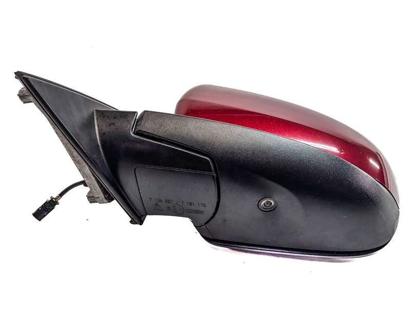 Thumbnail 4: 2010-2014 BMW X6 (E71) LEFT PFOLD HEAT MEM AUTODIM CAMERA DOOR MIRROR (Red)