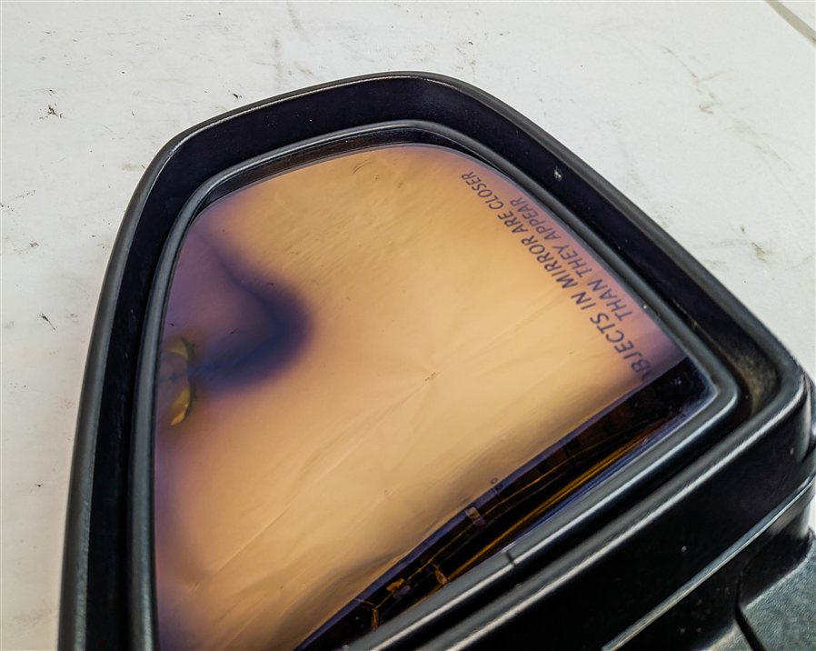 Thumbnail 10: 2010-2014 BMW X6 (E71) RIGHT PFOLD HEAT MEM AUTODIM CAMERA DOOR MIRROR (Red)