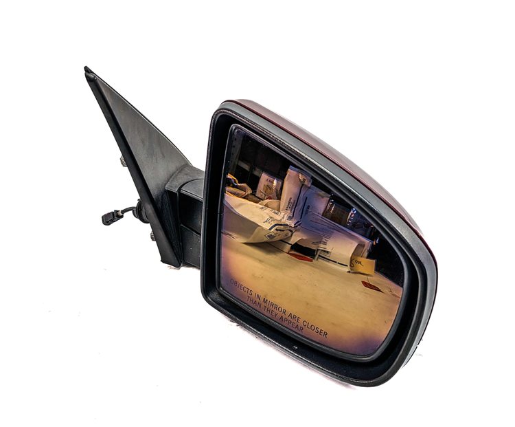 Thumbnail 3: 2010-2014 BMW X6 (E71) RIGHT PFOLD HEAT MEM AUTODIM CAMERA DOOR MIRROR (Red)