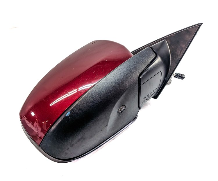Thumbnail 5: 2010-2014 BMW X6 (E71) RIGHT PFOLD HEAT MEM AUTODIM CAMERA DOOR MIRROR (Red)