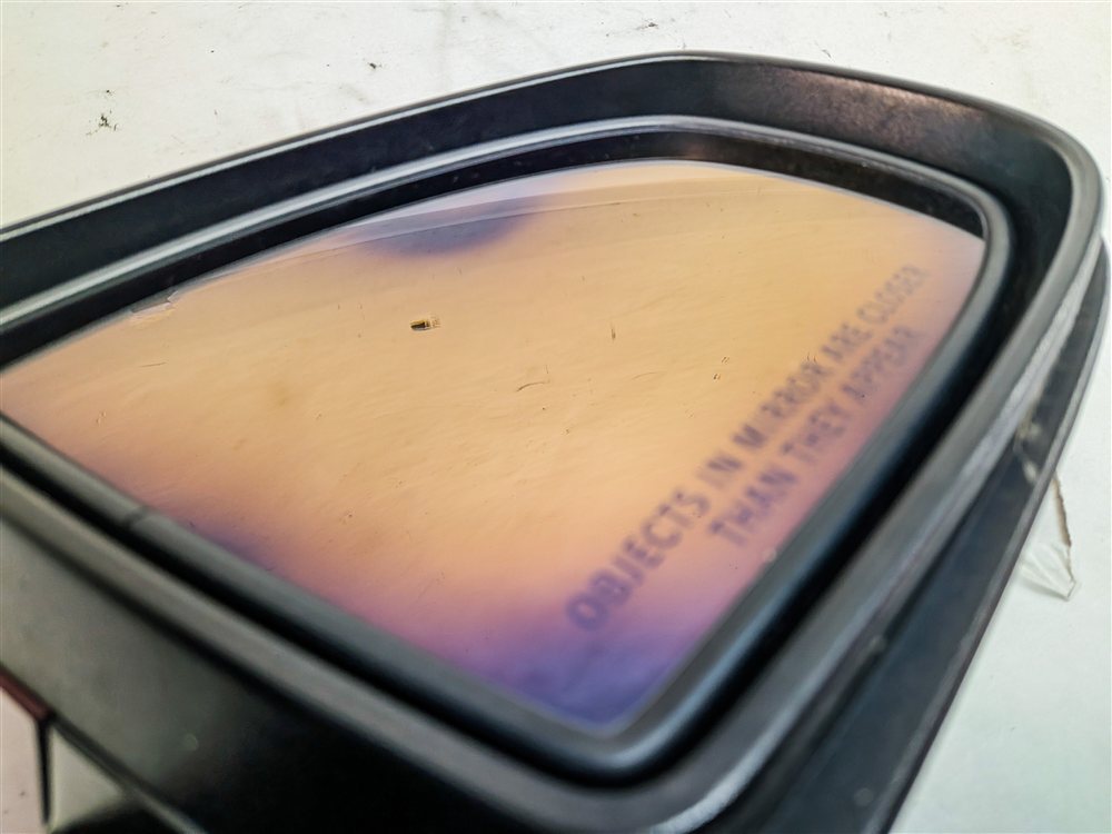 Thumbnail 9: 2010-2014 BMW X6 (E71) RIGHT PFOLD HEAT MEM AUTODIM CAMERA DOOR MIRROR (Red)