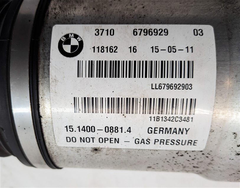 Thumbnail 6: 2009-2012 BMW 7 SERIES (F02 F04) LWB  REAR LEFT VDC EDC DAMPING AIR SHOCK STRUT
