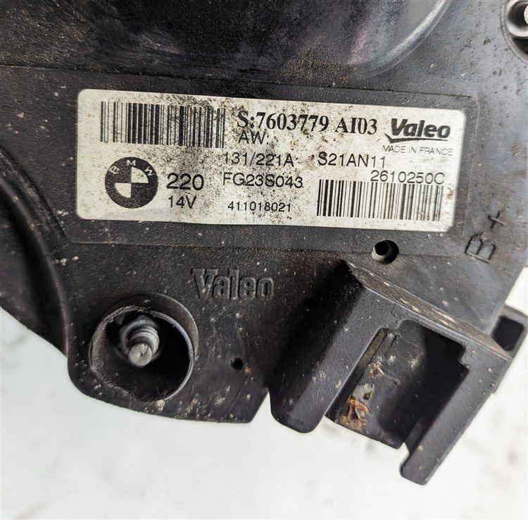 Thumbnail 7: 08-14 BMW 550i 650i 750i X5 X5M X6 X6M (E70 F01 F10) 4.4TT 220 AMP ALTERNATOR