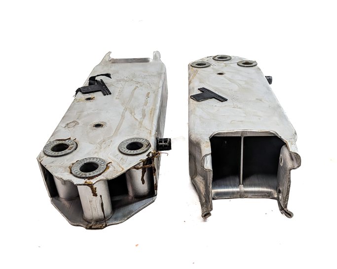 Thumbnail 2: BMW 7 SERIES (F01) FRONT LEFT & RIGHT BUMPER IMPACT REINFORCEMENT BRACKET SET/2