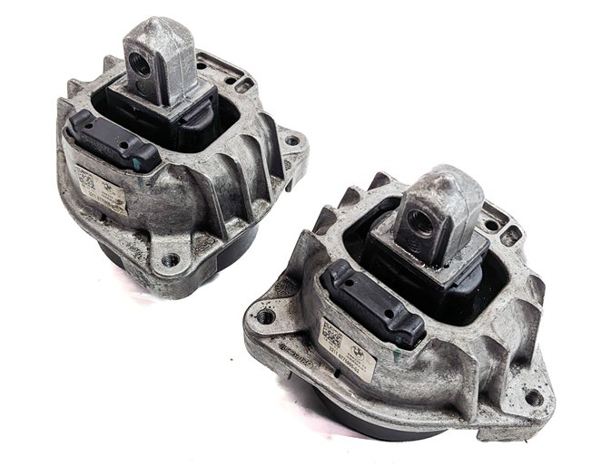 Thumbnail 3: 2012 BMW 750LI (F01) 4.4L (N63) ENGINE MOTOR SUPPORT MOUNT SET/2