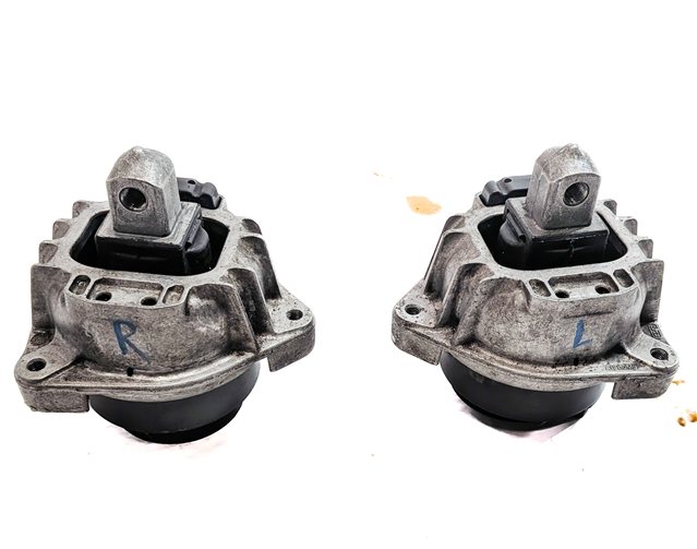 Thumbnail 4: 2012 BMW 750LI (F01) 4.4L (N63) ENGINE MOTOR SUPPORT MOUNT SET/2