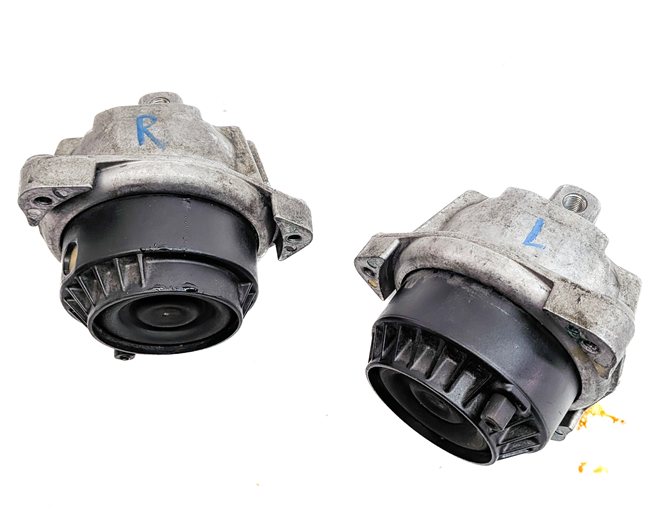 Thumbnail 7: 2012 BMW 750LI (F01) 4.4L (N63) ENGINE MOTOR SUPPORT MOUNT SET/2