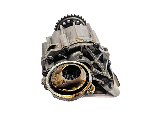 Thumbnail 3: 2012 BMW 750LI (F01) 4.4L (N63) ENGINE MOTOR OIL  FLUID PUMP w/ PICK UP TUBE