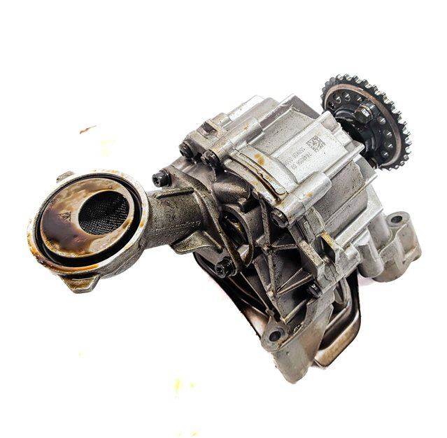 Thumbnail 4: 2012 BMW 750LI (F01) 4.4L (N63) ENGINE MOTOR OIL  FLUID PUMP w/ PICK UP TUBE