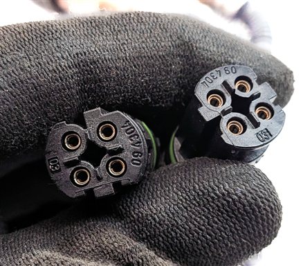 Thumbnail 5: 2012 BMW 750LI (F01) 4.4L (N63) ENGINE MOTOR OXYGEN O2 LAMBDA WIRE SENSOR SET/4