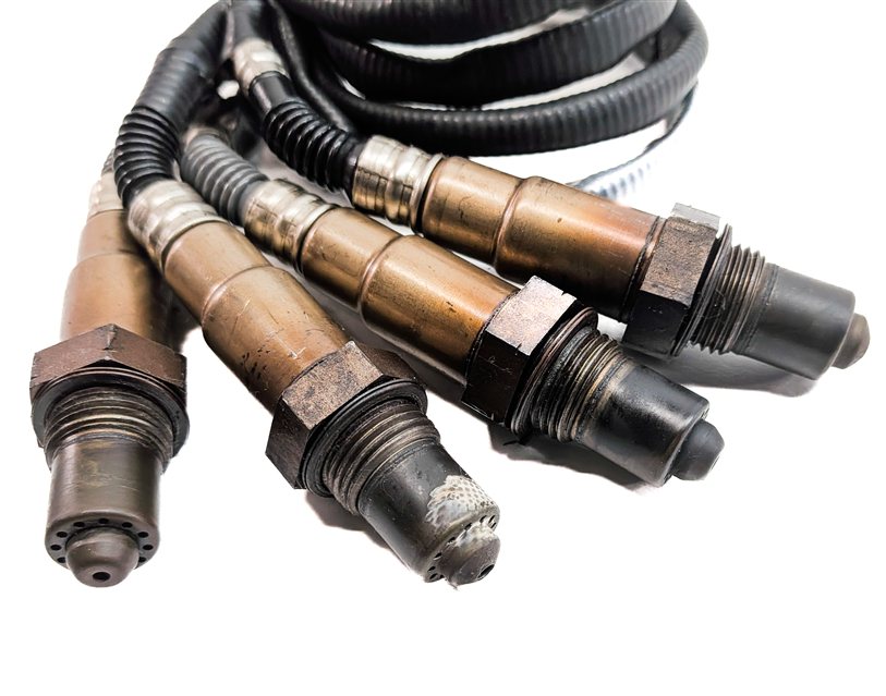 Thumbnail 6: 2012 BMW 750LI (F01) 4.4L (N63) ENGINE MOTOR OXYGEN O2 LAMBDA WIRE SENSOR SET/4
