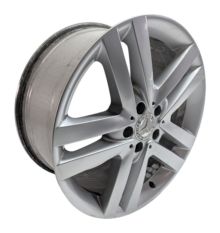 13-16 MERCEDES GL CLASS (X166) 19x8.5 ALUMINUM 5 DOUBLE 10 SPOKE ALLOY WHEEL RIM