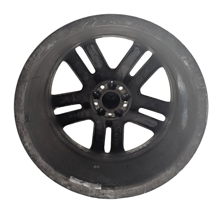 Thumbnail 3: 13-16 MERCEDES GL CLASS (X166) 19x8.5 ALUMINUM 5 DOUBLE 10 SPOKE ALLOY WHEEL RIM