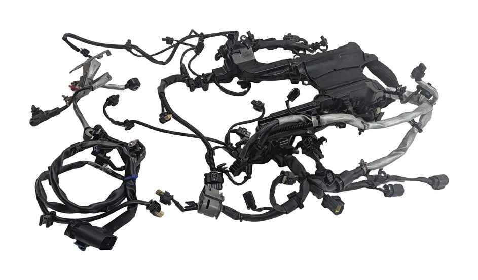 Thumbnail 3: 2016 MERCEDES GL450 (X166) 3.0L (276.821) ENGINE MOTOR WIRE WIRING HARNESS LOOM