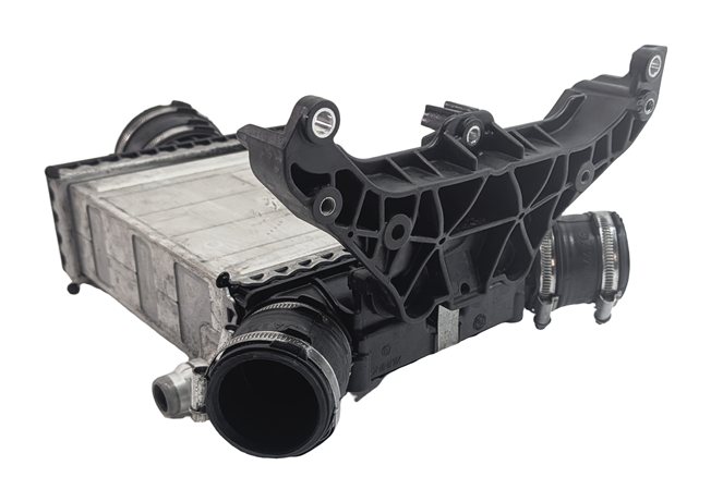 Thumbnail 6: 15-23 MERCEDES C E GL GLC GLE GLS ML S CLS CLASS INTERCOOLER RADIATOR ASSEMBLY