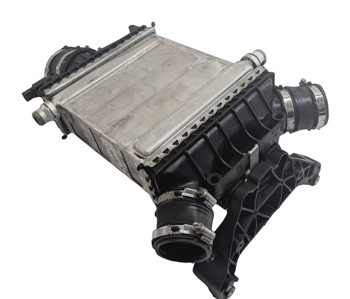 Thumbnail 7: 15-23 MERCEDES C E GL GLC GLE GLS ML S CLS CLASS INTERCOOLER RADIATOR ASSEMBLY