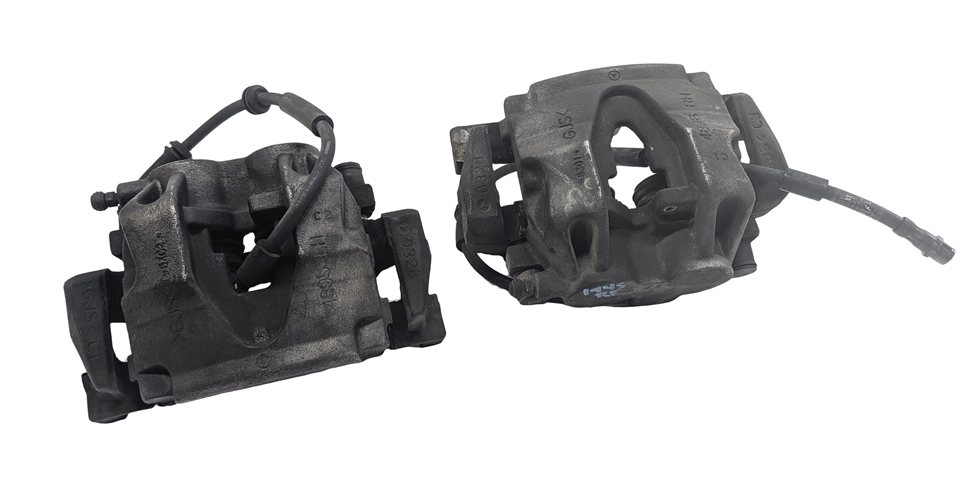 Thumbnail 4: 12-19 MERCEDES GL GLS ML (W166 X166) FRONT LEFT & RIGHT BRAKE CALIPER SET-2
