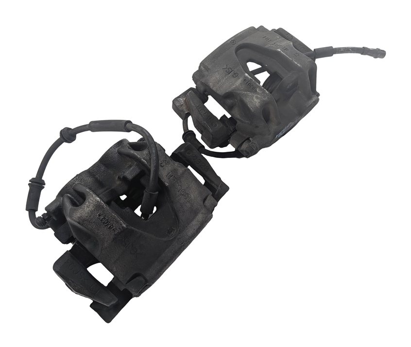 Thumbnail 5: 12-19 MERCEDES GL GLS ML (W166 X166) FRONT LEFT & RIGHT BRAKE CALIPER SET-2