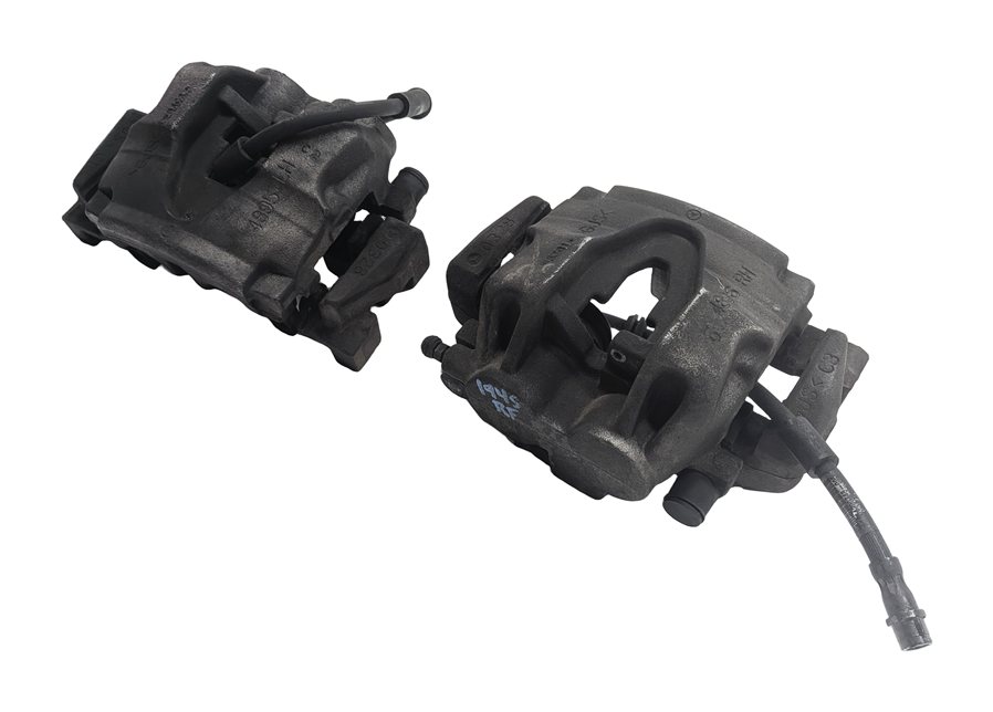 Thumbnail 6: 12-19 MERCEDES GL GLS ML (W166 X166) FRONT LEFT & RIGHT BRAKE CALIPER SET-2