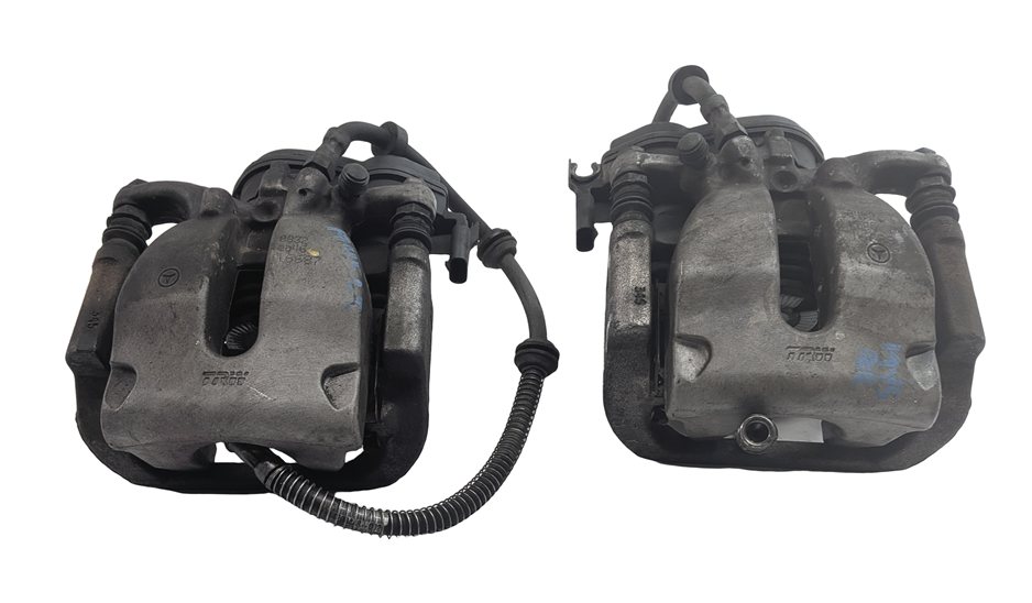 Thumbnail 2: 13-19 MERCEDES GL GLS CLASS 166 REAR LEFT & RIGHT ABS DISC BRAKE CALIPER SET/2
