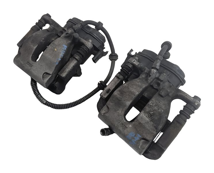 Thumbnail 3: 13-19 MERCEDES GL GLS CLASS 166 REAR LEFT & RIGHT ABS DISC BRAKE CALIPER SET/2