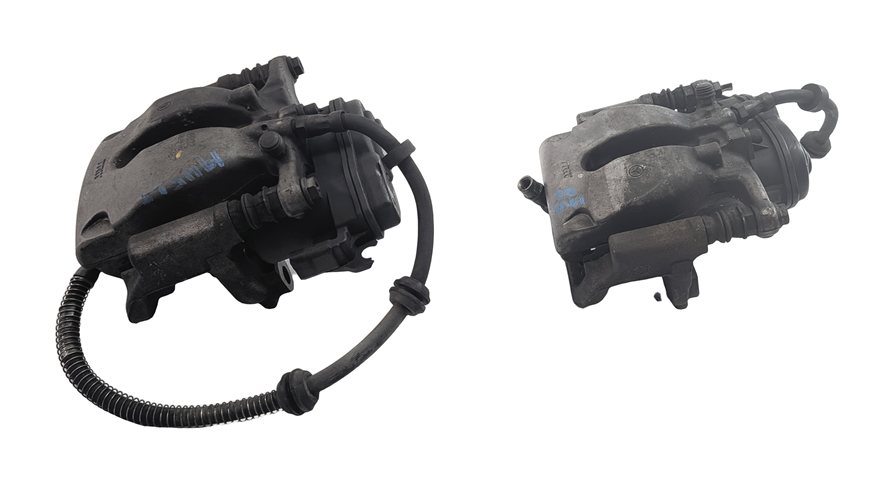 Thumbnail 4: 13-19 MERCEDES GL GLS CLASS 166 REAR LEFT & RIGHT ABS DISC BRAKE CALIPER SET/2