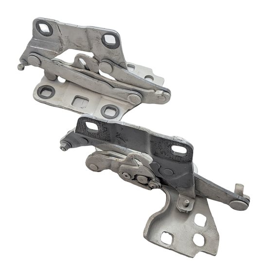 12-19 MERCEDES GL ML (W166 X166) FRONT LEFT & RIGHT HOOD HINGE SET (White)
