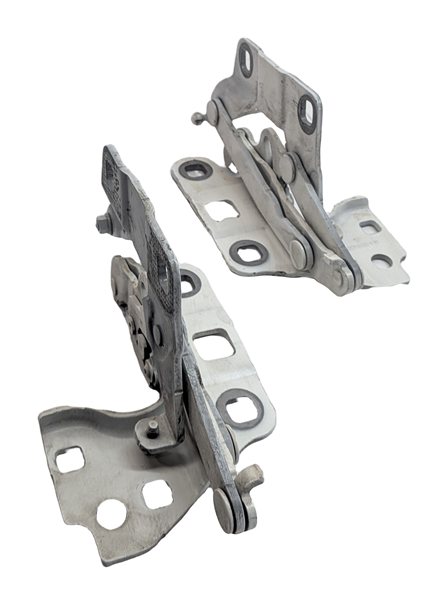 Thumbnail 2: 12-19 MERCEDES GL ML (W166 X166) FRONT LEFT & RIGHT HOOD HINGE SET (White)