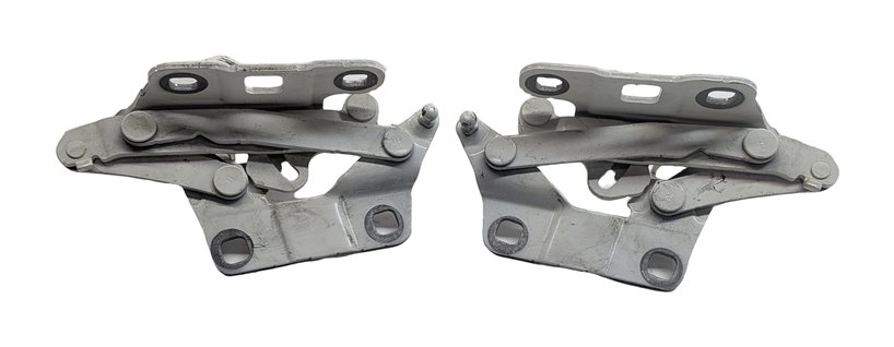 Thumbnail 5: 12-19 MERCEDES GL ML (W166 X166) FRONT LEFT & RIGHT HOOD HINGE SET (White)